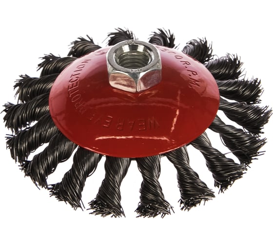 Изображение товара Щетка-крацовка 115 мм, М14 РемоКолор 45-2-811