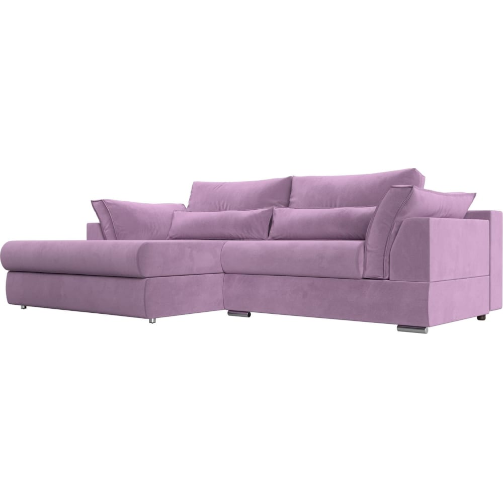 Угловой диван Лига диванов модуль лига диванов холидей люкс раскладной диван микровельвет фиолетовый