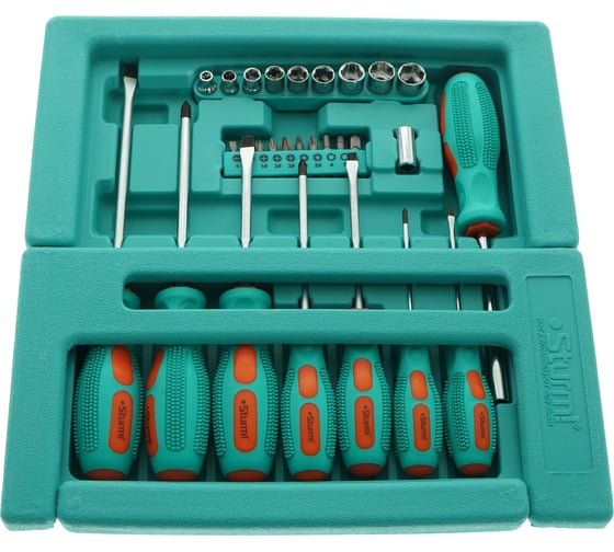 Изображение товара Набор отверток 28 предметов Sturm 1040-02-SS5