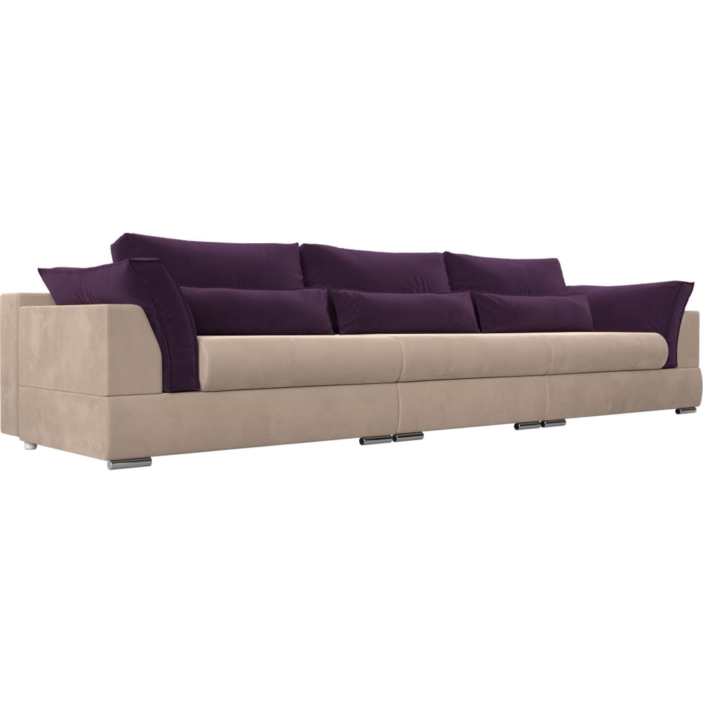 Прямой диван Лига диванов прямой диван лига диванов куба лонг велюр фиолетовый