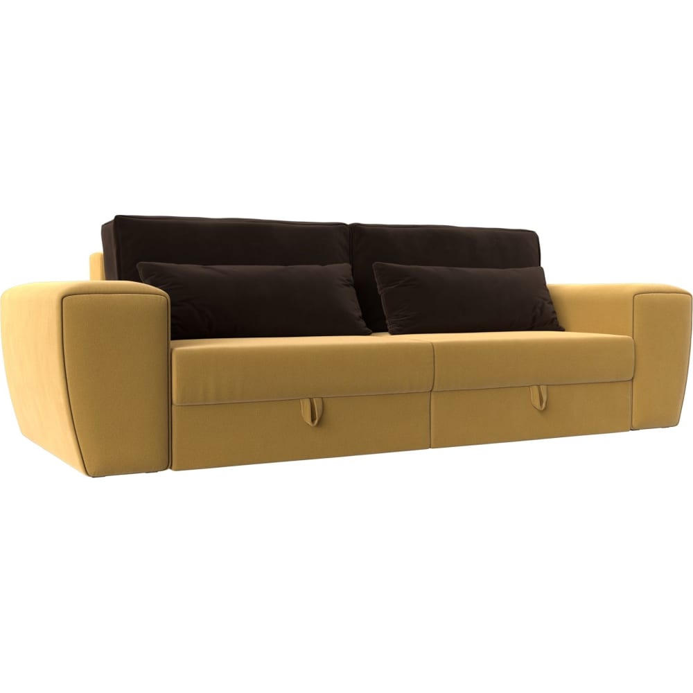 Прямой диван Лига диванов прямой диван лига диванов неаполь микровельвет желтый 111937