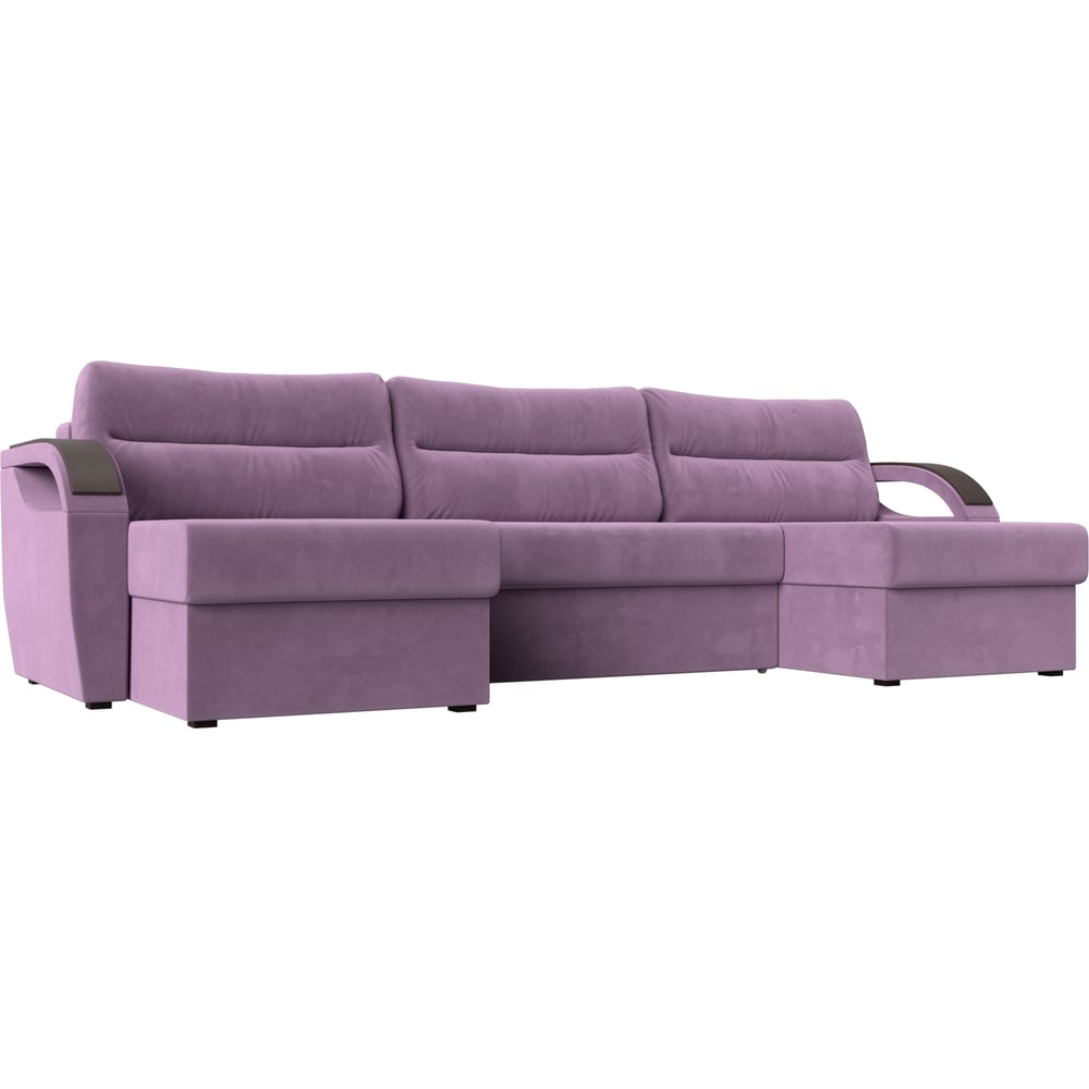 П-образный диван Лига диванов п образный модульный диван лига диванов холидей люкс микровельвет коралловый