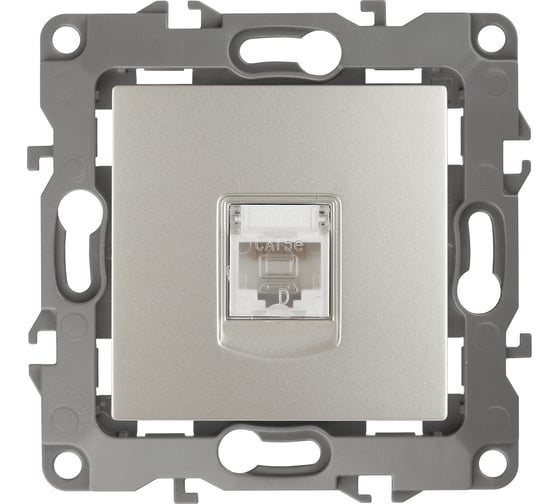 Изображение товара Информационная розетка ЭРА 12-3107-15 RJ45, IP20, перламутр Б0019353