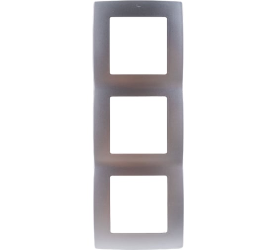 Изображение товара Рамка ЭРА 12-5003-03 на 3 поста, алюминий Б0014763