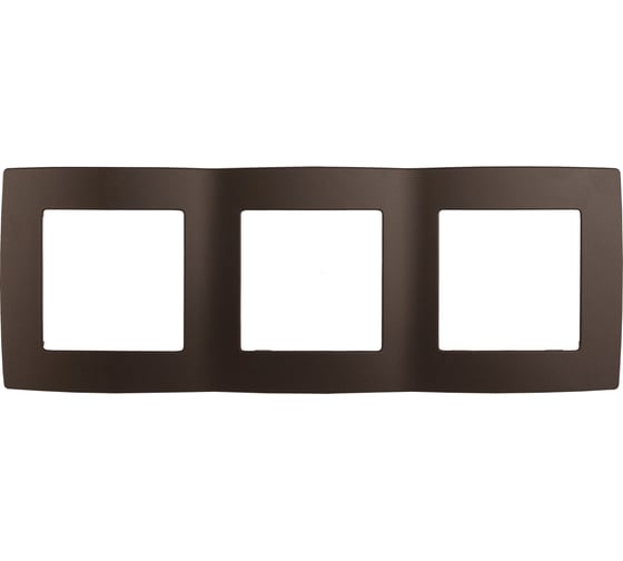 Изображение товара Рамка ЭРА 12-5003-13 на 3 поста, бронза Б0019375