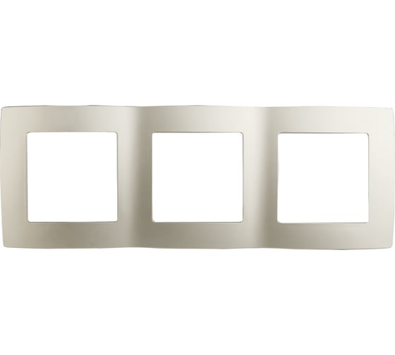 Изображение товара Рамка ЭРА 12-5003-15 на 3 поста, перламутр Б0019377