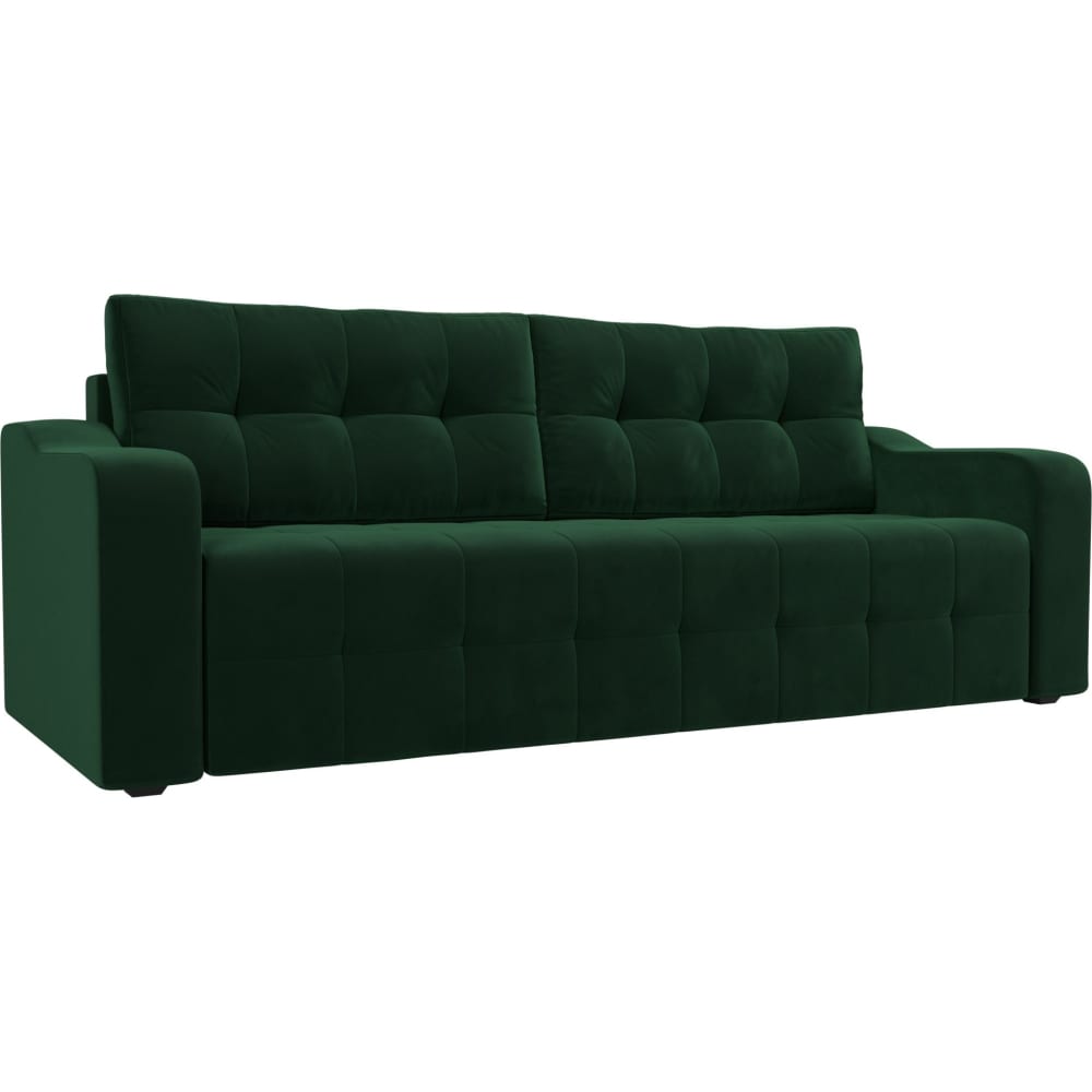 Прямой диван Лига диванов диван прямой артмебель элис велюр голубой с черными подушками