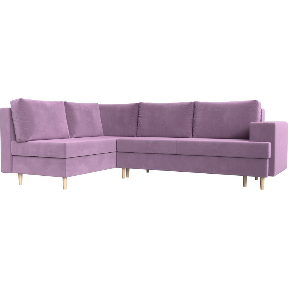 Угловой диван Лига диванов угловой диван венеция механизм еврокнижка микровельвет фиолетовый