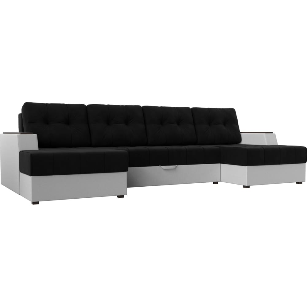 П-образный диван Лига диванов кресло артмебель монреаль кресло микровельвет экокожа белый