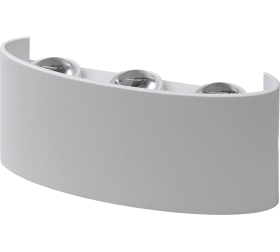 Изображение товара Светильник ЭРА WL12 WH декоративная подсветка светодиодная 6*1Вт IP 54 белый Б0034610