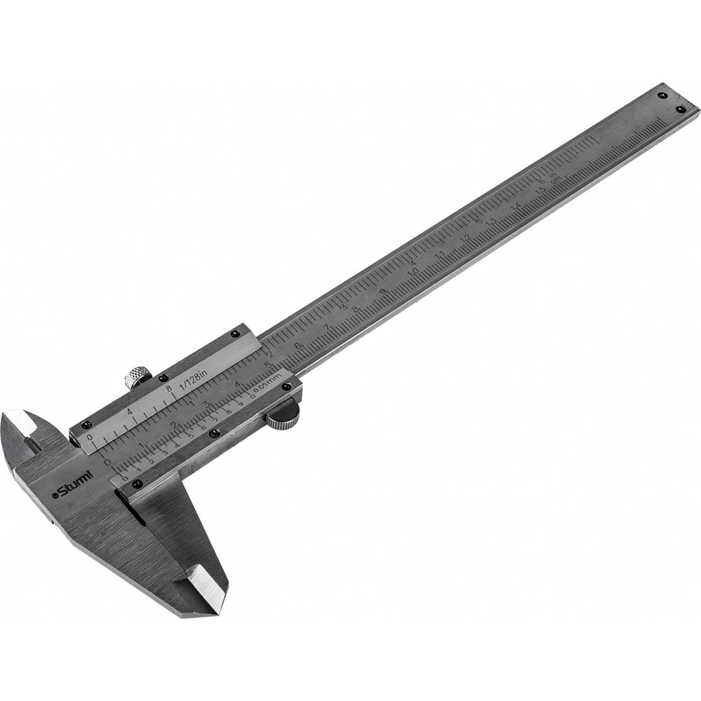 Изображение товара Штангенциркуль 150 мм с глубиномером Sturm 2030-01-150
