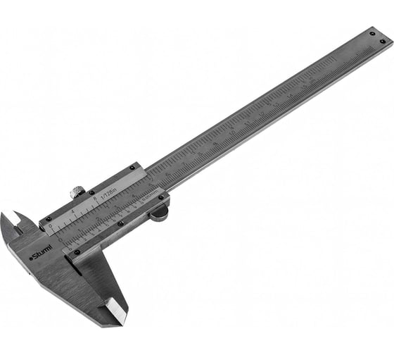 Изображение товара Штангенциркуль 150 мм с глубиномером Sturm 2030-01-150