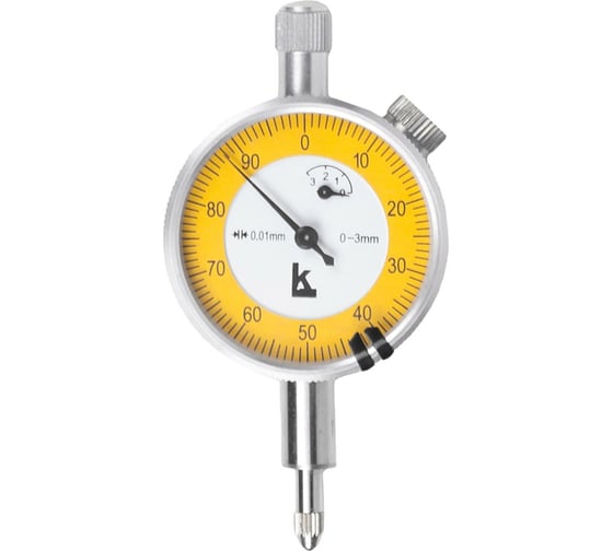 Изображение товара Индикатор часового типа 0- 3 0.01 б/ушка КАЛИБРОН 156642