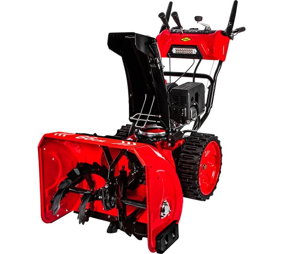 Изображение товара Бензиновый снегоуборщик DDE ST7066LE SnowEngine 6,0 л.с, ширина 66 см, скор. +6/-2, колеса 16, управление на панели, электрический старт, фара 798-492