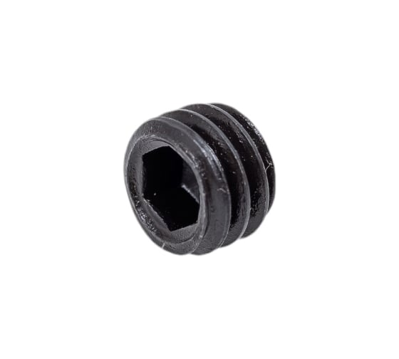 Изображение товара Винт Море-Метизов DIN 913, класс прочности 12.9, оксид M6x4 мм, 50 шт. VINT9136450M