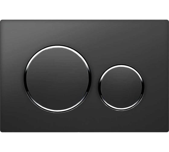 Изображение товара Кнопка смыва VINCEA цвет матовый черный VFP-005MB