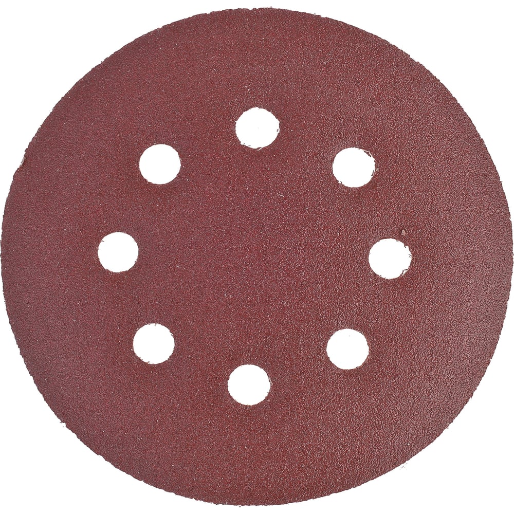 Изображение товара Круг шлифовальный (5 шт; 125 мм; 8 отверстий; P120; липучка) Sturm 9010-1258-120