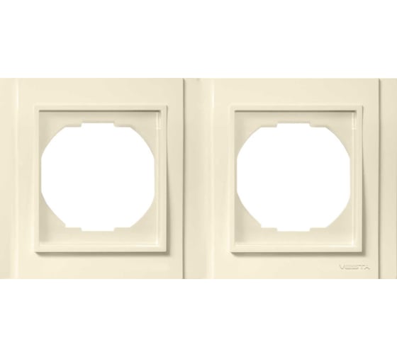Изображение товара Рамка 2-я Metronex Electric Verona Cream FRM020201MLK