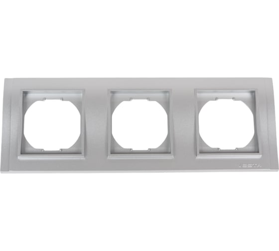 Изображение товара Рамка 3-я Metronex Electric Verona Silver FRM020301SRM