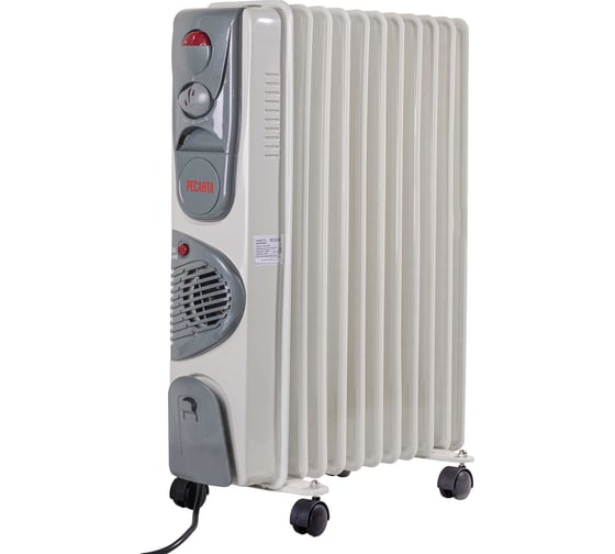 Изображение товара Масляный радиатор Ресанта ОМ-12НВ 67/3/12