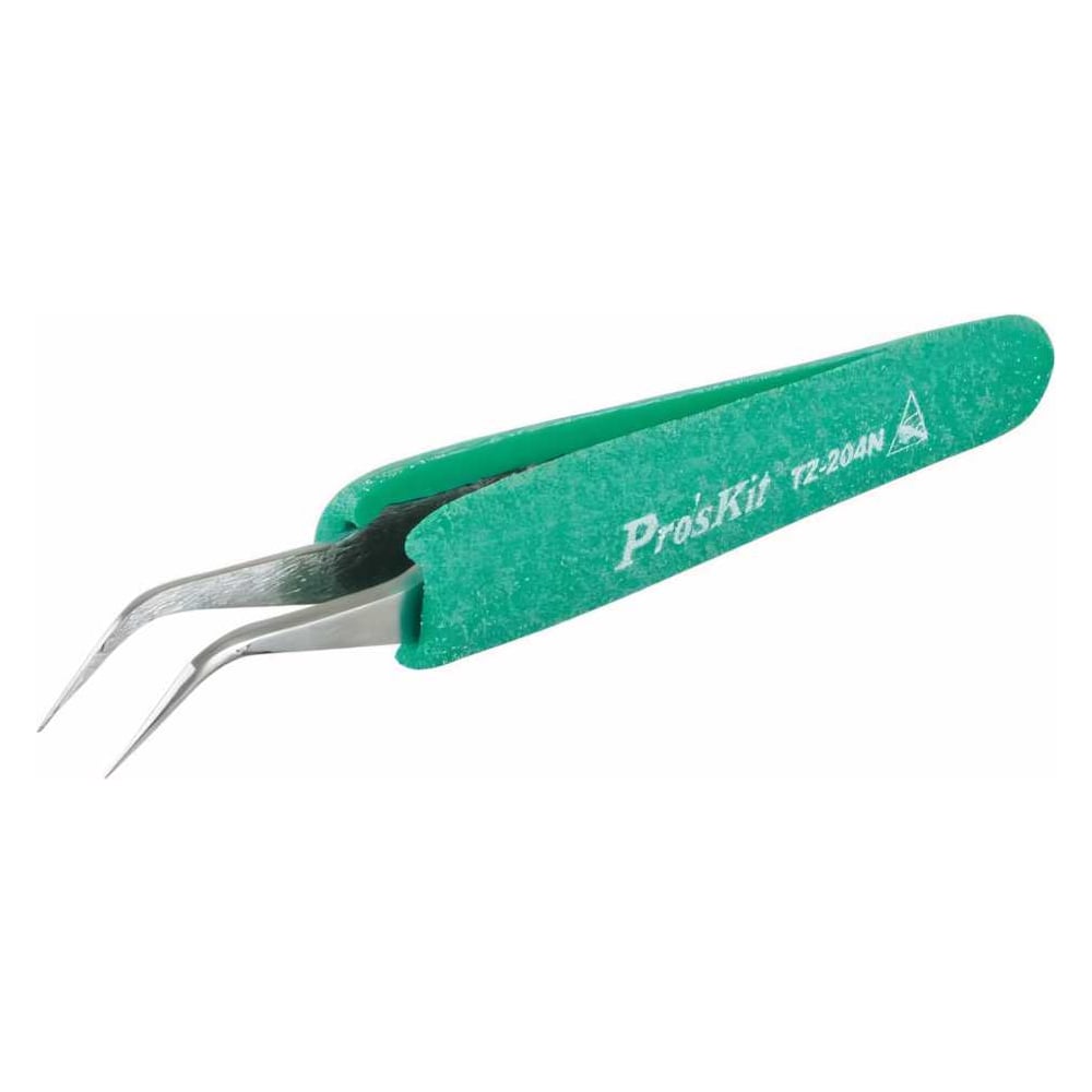 Изображение товара Антистатический пинцет Pro'sKit TZ-204N из нержавеющей стали для электроники