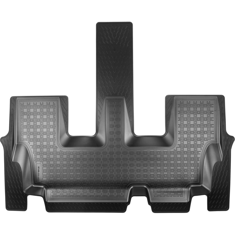 Салонные коврики для Hyundai Palisade (2020) (7 мест) (3 ряд) UNIDEC car fuel brake clutch pedals pad covers for hyundai tucson tl nx4 sonata lf dn8 santa fe tm palisade grandeur azera ig nex0