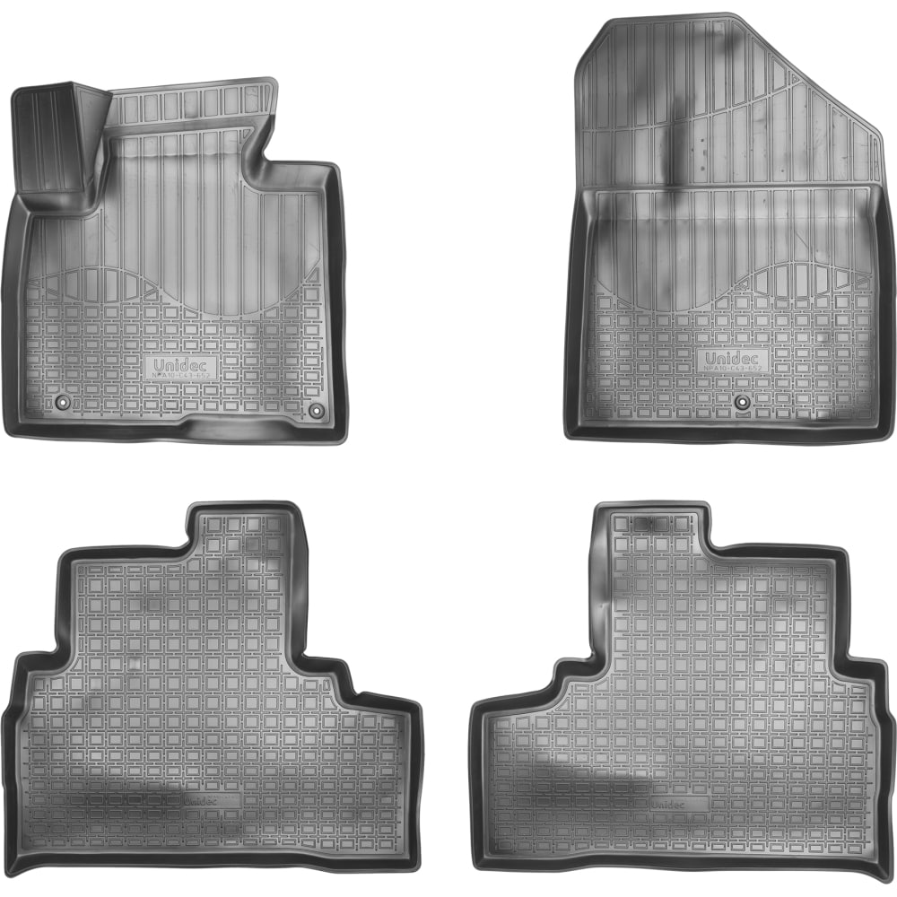 Салонные коврики для Kia Sorento Prime 3D (2015) UNIDEC стальная защита двигатель кпп kia sorento prime 2015 2020 г в ооо трио сервис