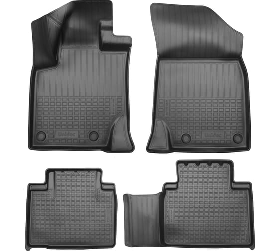 Изображение товара Салонные коврики UNIDEC НОР-ПЛАСТ для Geely Atlas PRO 3D 2021 NPA11-C24-030-1