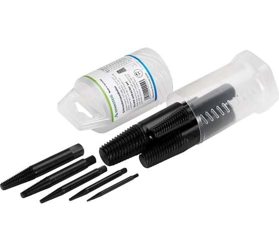 Изображение товара Экстракторы для винтов набор Rennsteig SCHRAUBENAUSDREHER-SATZ 6-TLG RE-4709013