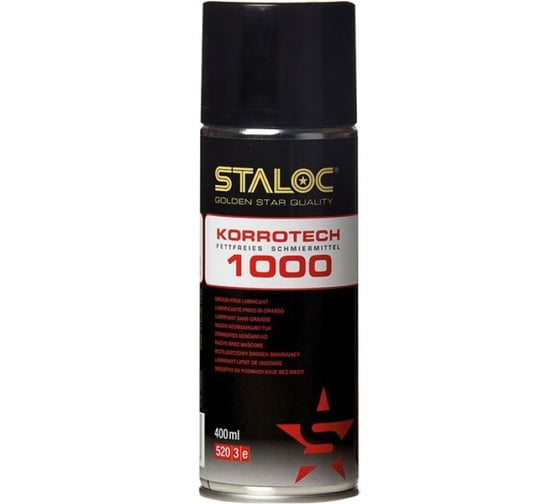 Изображение товара Защитная смазка без содержания жира STALOC korrotech 1000, sq-1001 400 мл 104409056