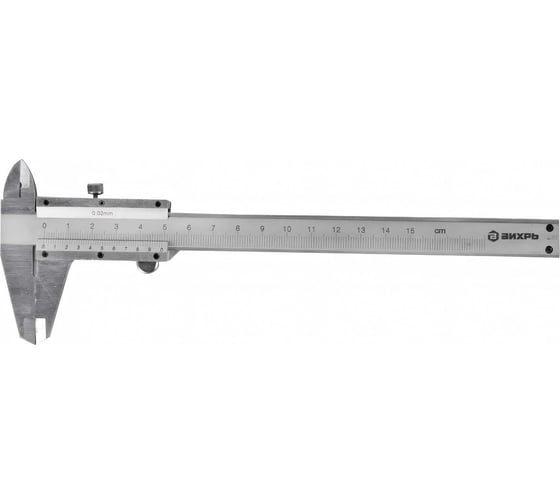 Изображение товара Штангенциркуль ШЦ-150 с глубиномером Вихрь 73/11/2/1