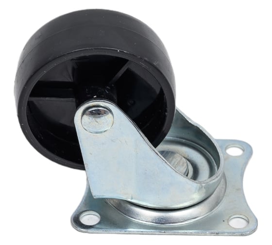 Изображение товара Аппаратное поворотное колесо Tech-Krep полиамид, площадка, D50 мм, б/т - пакет 152321