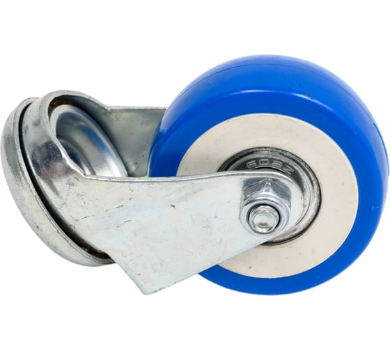 Изображение товара Аппаратное поворотное колесо Tech-Krep шарикоподшипник, PVC, под болт М10, D50 мм, б/т - пакет 148486