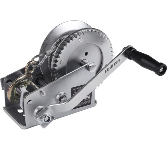 Изображение товара Ручная барабанная лебедка Patriot wh 1500 b 770000045