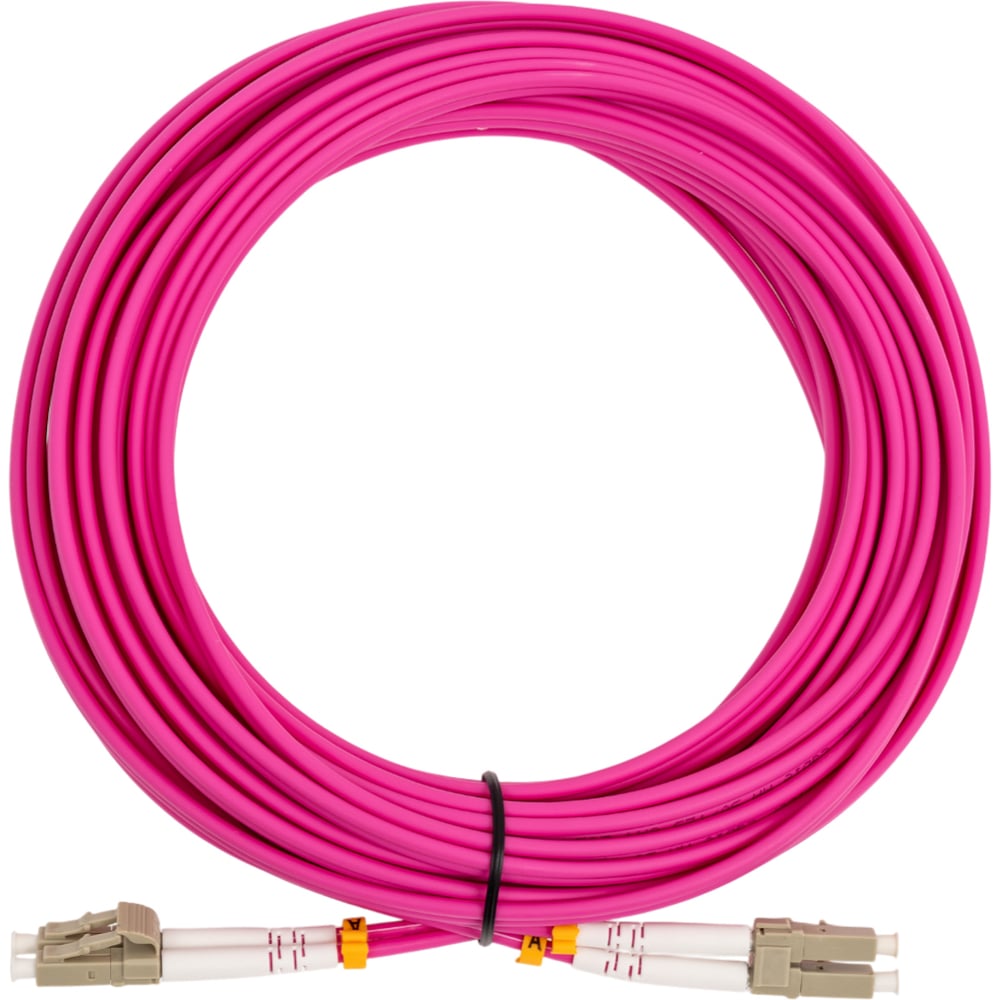 Изображение товара Оптический шнур Cabeus duplex lc-lc 50/125 mm om4 10м lszh FOP-50-OM4-LC-LC-10m