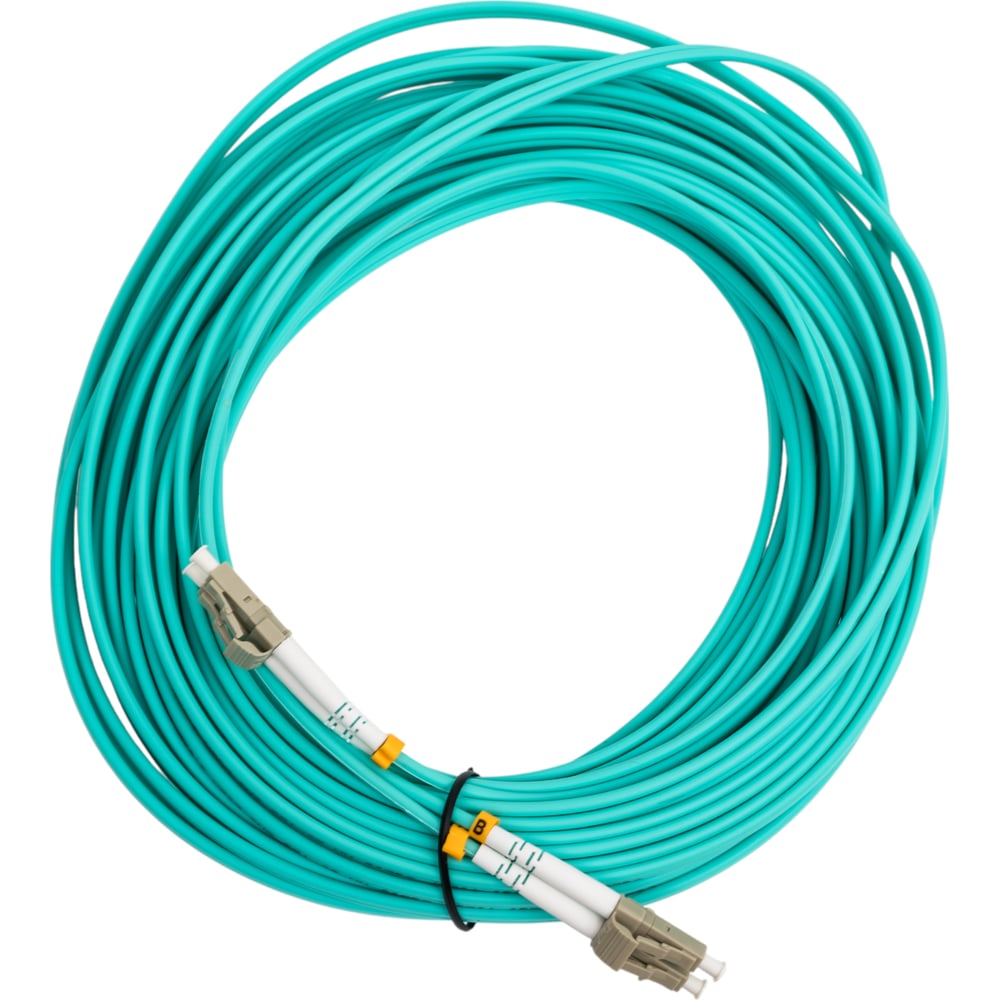 Изображение товара Оптический патч-корд Cabeus LC-LC 15м OM3 LSZH двойной голубой