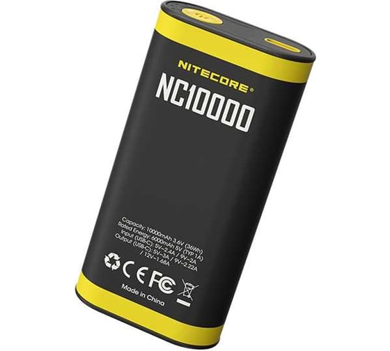 Изображение товара Внешний аккумулятор Nitecore NC10000 Power Bank 20W -10 22315