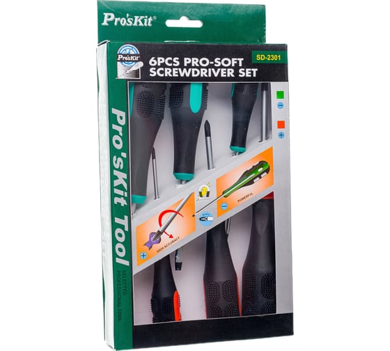 Изображение товара Набор отверток Pro'sKit SD-2301 00323692