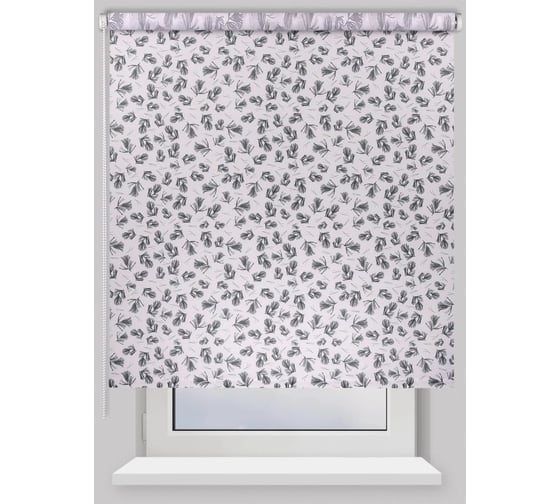 Изображение товара Рулонная штора PRAKTO PRINT 55x160 см Сосна, белый 9403218138
