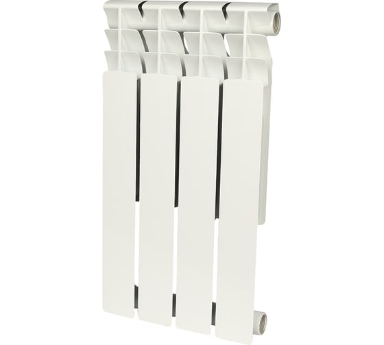 Изображение товара Биметаллический радиатор ROMMER Optima BM 500 4 секции RAL9016 89570