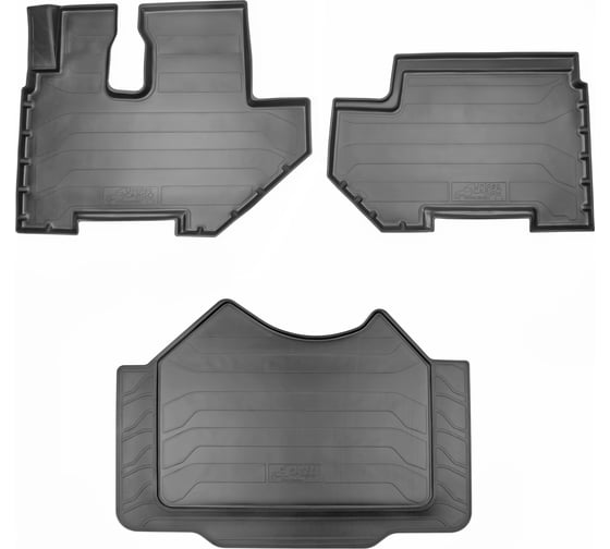 Изображение товара Салонные коврики UNIDEC НОР-ПЛАСТ для KamAZ 54901 К5 NPC10-C41-200-A00