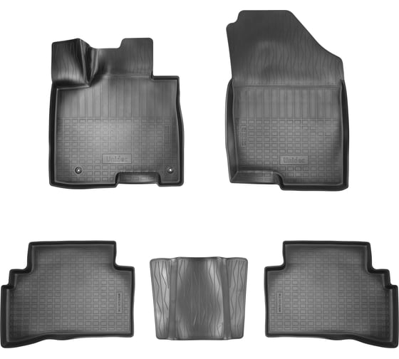 Изображение товара Салонные коврики UNIDEC НОР-ПЛАСТ для Hyundai Tucson IV 3D 2021 евро короткая база NPA11-C31-736