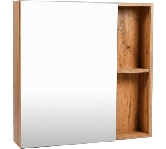 Изображение товара Зеркальный шкаф Viant Бостон 50 правый/левый, без света, 160x500x700 VBOS50-ZSH