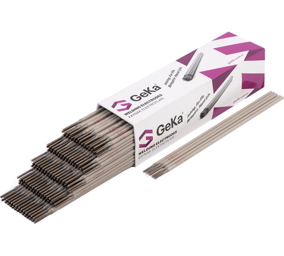 Изображение товара Электроды ELOX R 309 l-17 2.5 мм, пачка 3.5 кг, 250мм аналог 67.60 Geka GER309172535