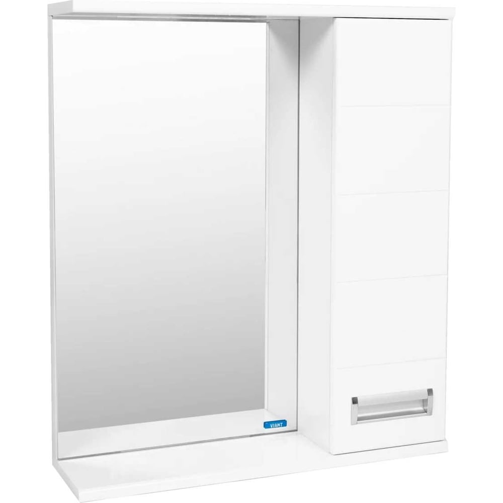 Изображение товара Зеркальный шкаф Viant Вена 60, правый, без света, 160x600x700