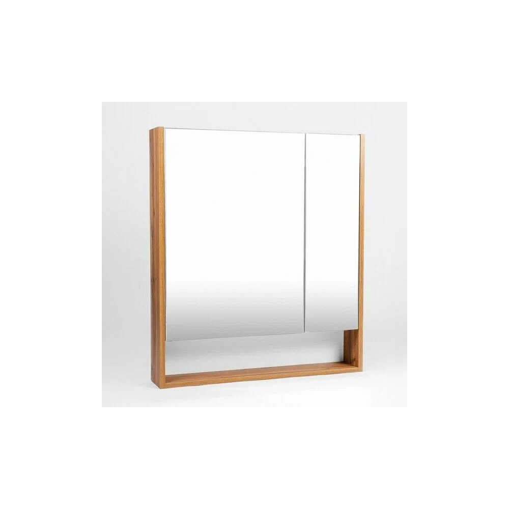 Изображение товара Зеркальный шкаф Viant Мальта 70 с зеркалом и полками современный дизайн