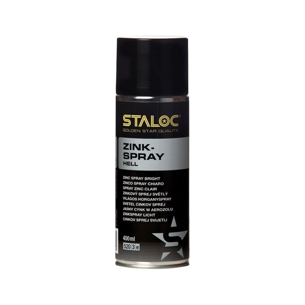 Изображение товара Цинковый спрей прозрачный SQ-850 400 мл STALOC для защиты металлов и поверхностей