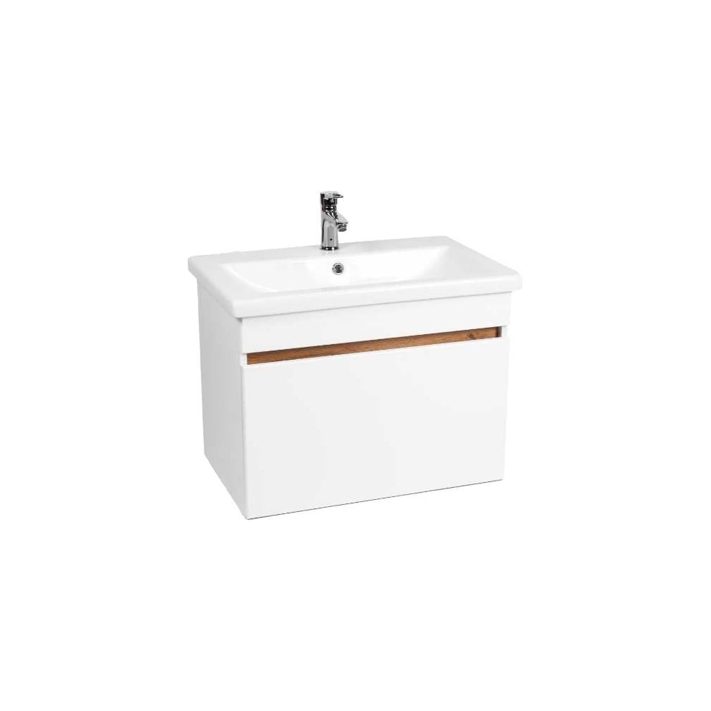 Изображение товара Подвесная тумба Viant Мальта COMO 70 1 ящик белая современная надежная