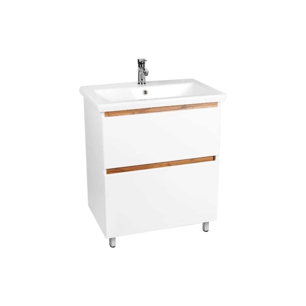 Изображение товара Тумба Viant "мальта" como 80 2 ящика 425x760x820 VMAL80CO-T2Y