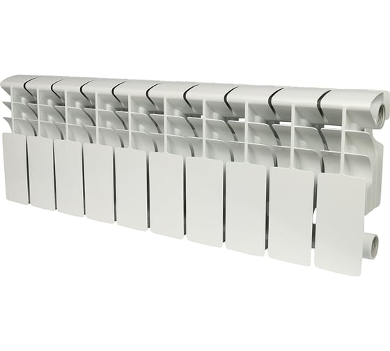 Изображение товара Алюминиевый радиатор ROMMER Plus 200 10 секций RAL9016 89991